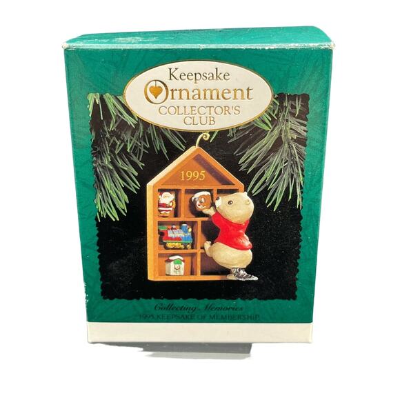 Hallmark Other - Hallmark Christmas Ornament Collectors Club 1995 Keepsake Collecting Memories